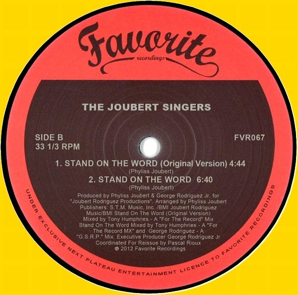 The Joubert Singers - Stand On The Word