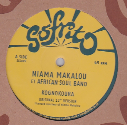Niama Makalou Et African Soul Band - Kognokoura / Kognokoura - Daphni&#039;s Part 2 Edit : 12inch