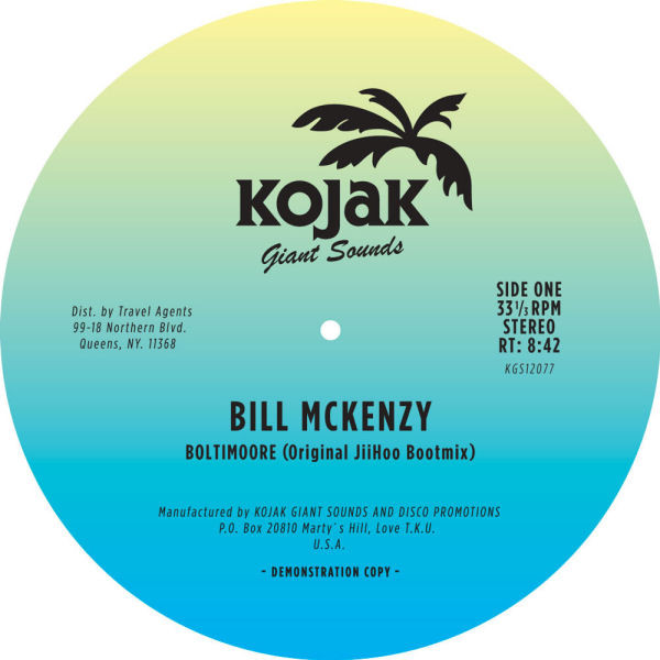 Bill Mckenzy / J-Pan - Boltimoore / Ghouls : 12inch