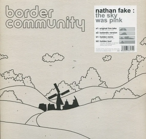Nathan Fake - The Sky Was Pink : 12inch