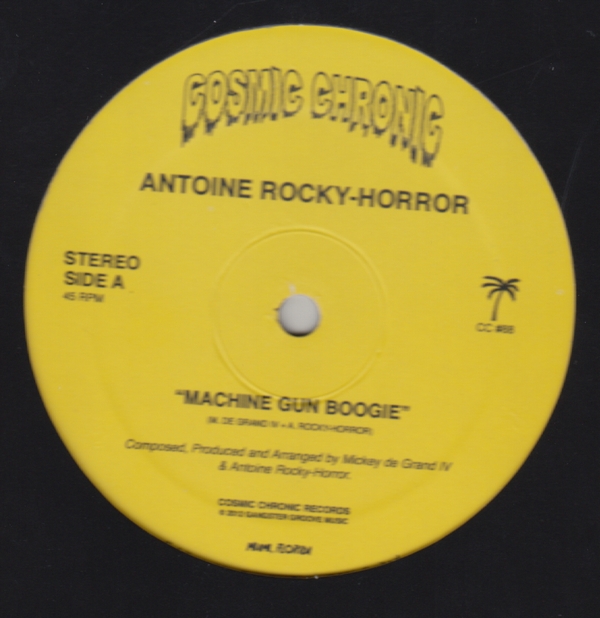 Antoine Rocky-Horror - Machine Gun Boogie : 12nch