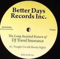 DJ Travel Insurance - The Long Awaited Return Of Dj Travel Insurance : 12inch