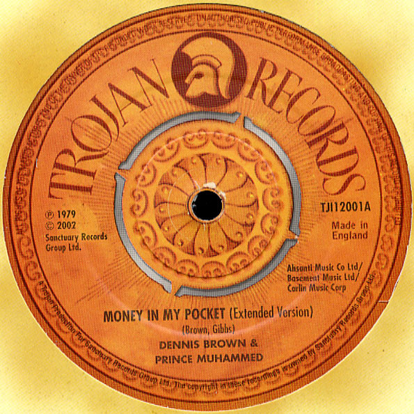 Dennis Brown / Joe Gibbs - Money In My Pocket / Running Irie : 12inch
