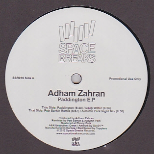 Adham Zahran - Paddington EP