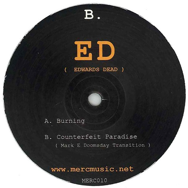 Ed - Burning / Counterfeit Paradise : 12inch