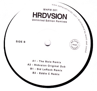 Hrdvsion - Unlimited Edition Remixes : 12inch