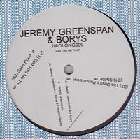 Jeremy Greenspan & Borys - God Told Me To EP : 12inch