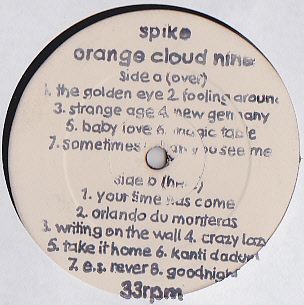 Spike - Orange Cloud Nine (Promo) : LP
