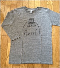 Shock City - 7分丈Tーシャツ◇ヘザーグレー