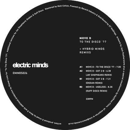 Move D - To The Disco ‘77 + Hybrid Minds Remixes