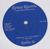 Robbie M - I Wanna Be With You Tonight (Vocal/Inst) : 7inch