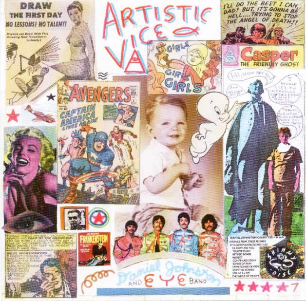 Daniel Johnston - Artistic Vice/1990 : 2LP