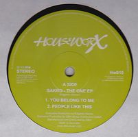 Sakro - the one ep (incl. jaffa surfa rmx) : 12inch