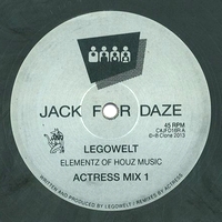 Legowelt - Elementz Of Houz Music (Actress rmxs) : 12inch