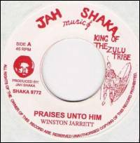 Winston Jarrett & Jah Shaka - Praises Unto HIM : 7inch