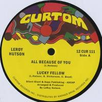 Leroy Hutson - All Because Of You : 12inch