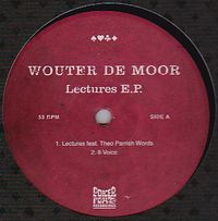 Wouter De Moor - Lectures Ep, Kirk Degiorgio Remix