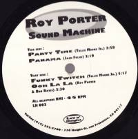Roy Porter Sound Machine - Roy Porter Sound Machine : 12inch