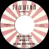 Myron & E With The Soul Investigators - ON BROADWAY : 7inch