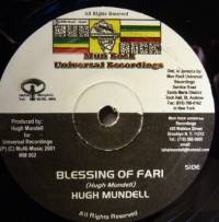 Hugh Mundell - Blessing Of Fari : 12inch