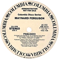 Maynard Ferguson - Pagliacci / Primal Scream : 12inch