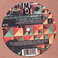 Owen Jay & Melchior Sultana - Movement EP : 12inch