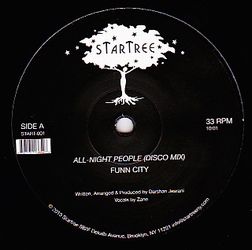 Funn City - All Night People : 12inch