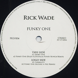 Rick Wade - Funky One