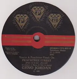 Geno Jordan - Peachtree Freak : 12inch