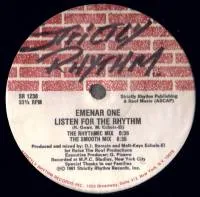 Emenar One - LISTEN FOR THE RHYTHM : 12inch