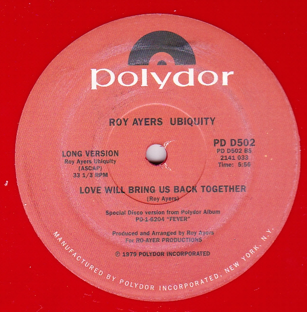 Roy Ayers Ubiquity - Running Away / Love Will Bring Us Back Together