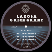 Lakosa & Rick Grant - Static / Temptations : 12inch