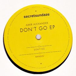 Amir Alexander - Don&#039;t Go EP : 12inch