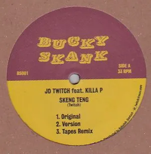 JD TWITCH FEAT. KILLA P & CASSIO O - Skeng Teng/Rockers : 12inch