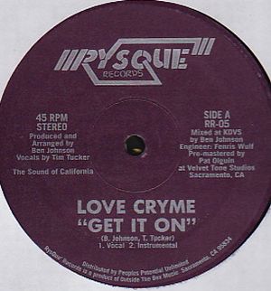 Love Cryme - Get It On : 12inch