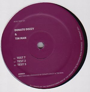 Donato Dozzy & Tin Man - ACID TEST 09 : 12inch