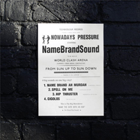Namebrandsound - Nowadays Pressure : 12inch