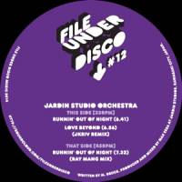 Jardin Studio Orchestra - Runnin' Out Of Night : 12inch