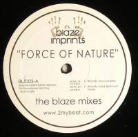 Sunshine Anderson - Force Of Nature (The Blaze Mixes) : 12inch