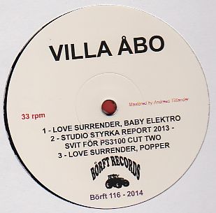 Villa Abo - Love Surrender : 12inch