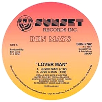 Ben Mays - Lover Man / Jailbait : 12inch