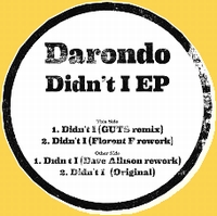 Darondo - Didn’t I Edits EP : 12inch