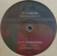 Kinglman / The Mighty Zulu Nation - Vultures Bazaar (feat. Earl 16/Abantu) (LV Raw RemiX) : 10inch