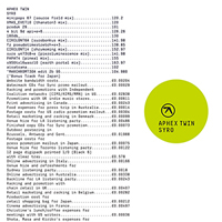 Aphex Twin - Syro