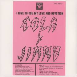 Cola & Jimmu - I Give To You My Love And Devotion : LP