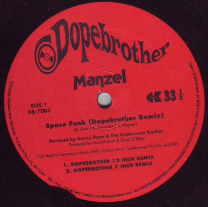 Manzel - Space Funk / Midnight Theme : 12inch
