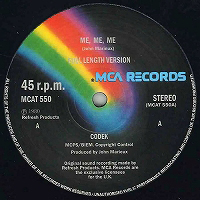 Codek - Me, Me, Me（Full Length Version） : 12inch