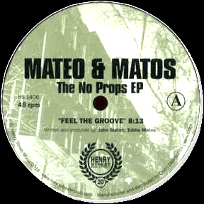Mateo & Matos - The No Props EP : 12inch