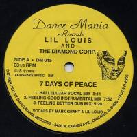 Lil Louis And The Diamond Corp. - 7 Days Of Peace / War Games : 12inch