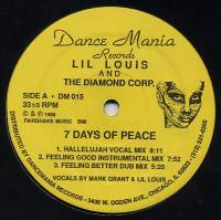 Lil Louis And The Diamond Corp. - 7 Days Of Peace / War Games